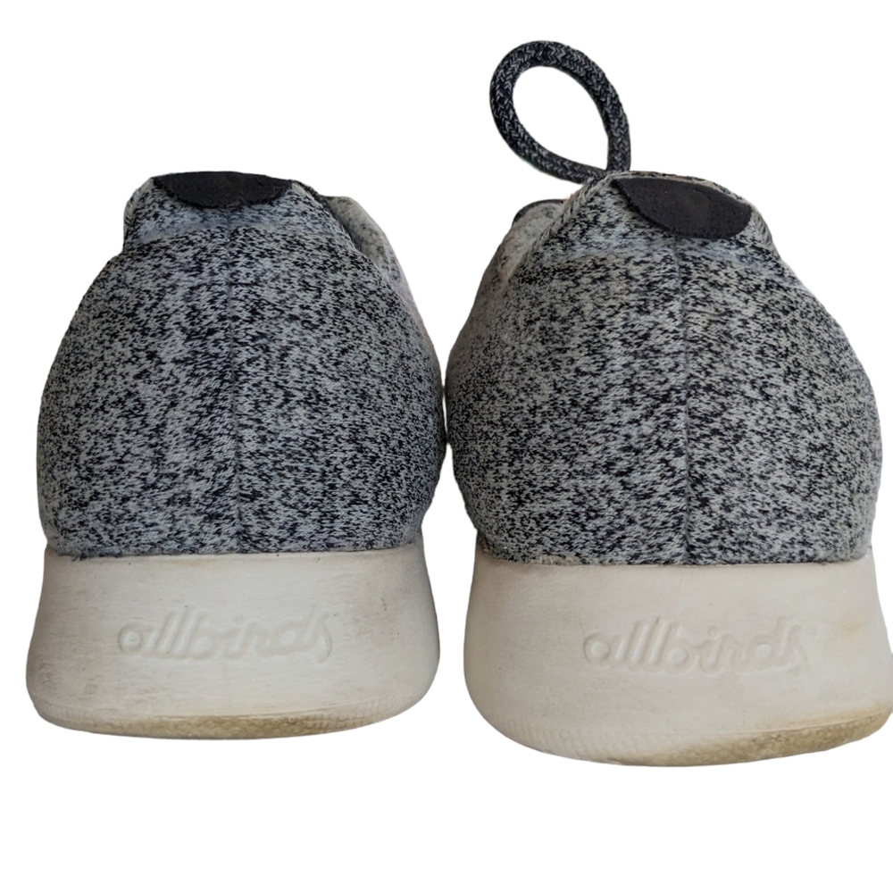 Allbirds Heathered Grey Wool Sneakers Size 9 - Picture 8 of 11